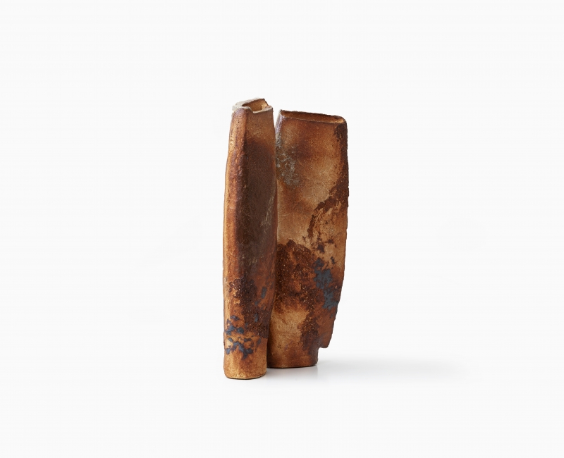 MAF - 21006 - Sculpture terre de la Borne - grès engobé terre brûlée